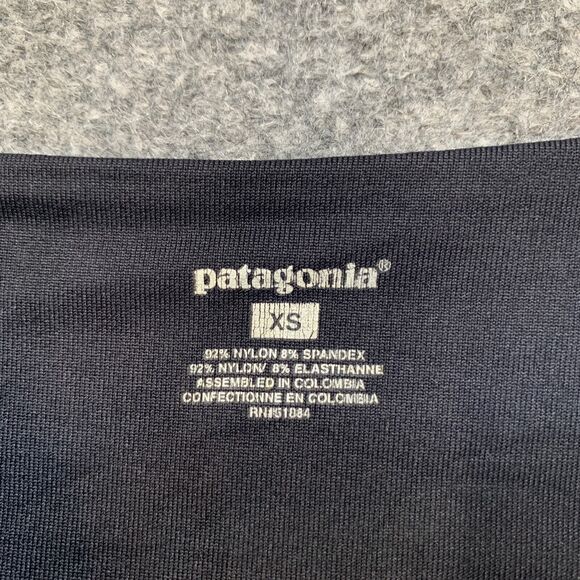 Patagonia Skirt Womens XS Extra Small Black Stretch Unlined Pull On Skater Swing - Picture 5 of 13